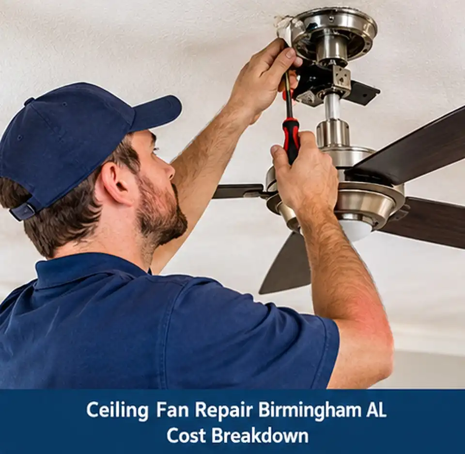 Ceiling Fan Repair Birmingham AL Cost Breakdown