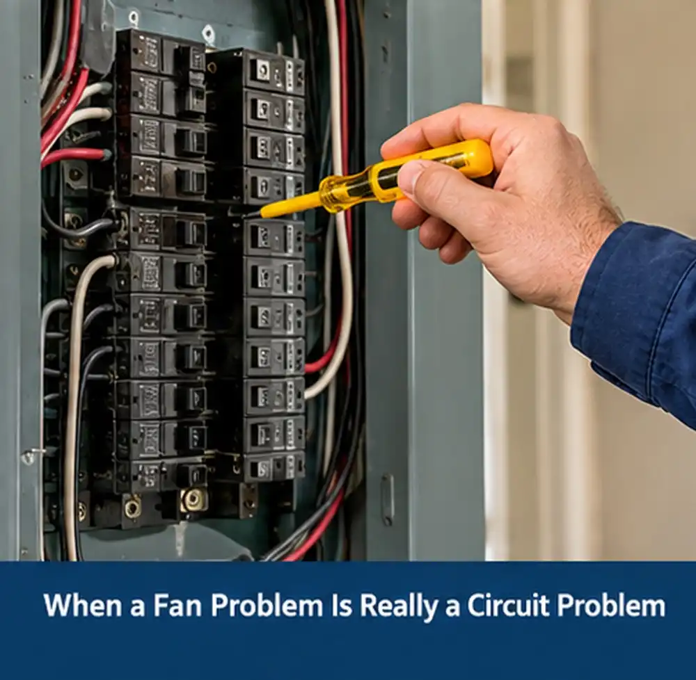 When a Fan Problem Is Really a Circuit Problem